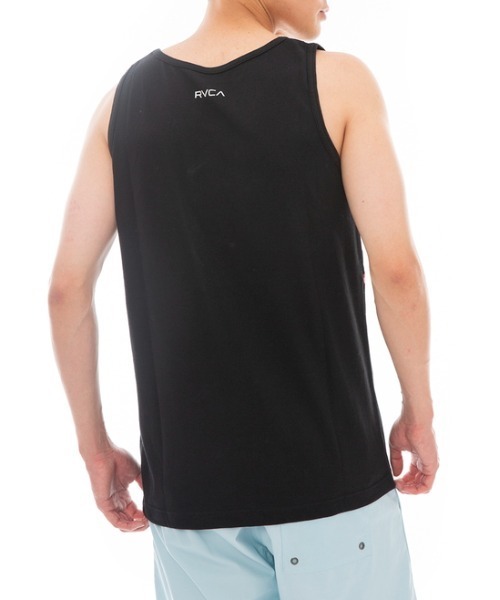 RVCA（ルーカ）の「RVCA メンズ  VA BANDED HAWAII TANK タンクトップ【2023年春夏モデル】/ルーカ（タンクトップ・メンズ・ホワイト/ブラック・SMALL/MEDIUM/LARGE/X-LARGE）」の4枚目の写真
