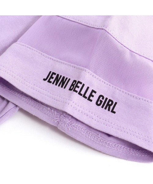 JENNI belle(ジェニィベル)の「【WEB限定】シフォン切替えレイヤード風Tシャツ(Tシャツ/カットソー・キッズ・オフホワイト/オレンジ/ラベンダー・130cm/150cm/160cm/140cm)」の16枚目の写真