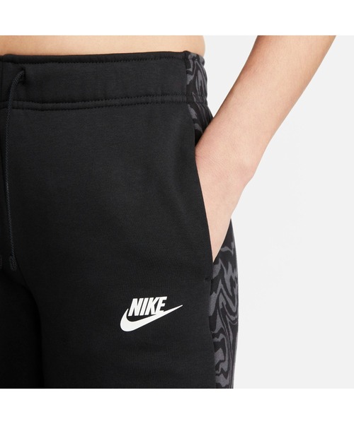 NIKE（ナイキ）の「ナイキ NIKE ナイキ NSW SWRL クラブ フリース STD SWT パンツ（スウェットパンツ・レディース・ライラック/ブラック・L/M/XL/S）」の4枚目の写真
