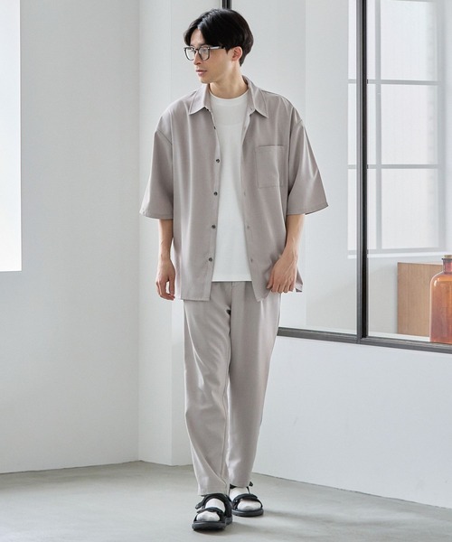 うの⭐︎ pelleq タイカラーライトデニムシャツ 36サイズ pelleq タイ