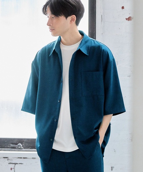 LAKOLE（ラコレ）の「DRYポリレギュラー半袖シャツ / 183336（シャツ