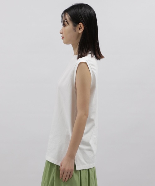 LAKOLE(ラコレ)の「ノースリーブトップ / 193264(Tシャツ/カットソー・レディース・グリーン/ピンク/ベージュ/ブラック/ホワイト・MEDIUM/SMALL)」の17枚目の写真