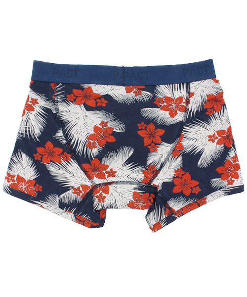 PACT(パクト)の「PACT/パクト Men's Boxer Brief-Aloha メンズ・ボクサーブリーフ(ブリーフ・メンズ・カラフル・L/S/M)」の2枚目の写真
