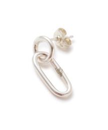 マーガレットハウエル シルバーピアス SILVER / PLATED GOLD | MARGARET HOWELL（マーガレット