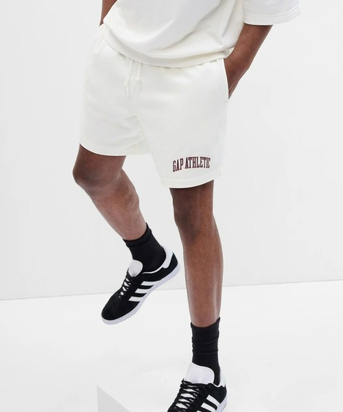 GAP（ギャップ）の「ヴィンテージソフト GAPロゴ スウェットショートパンツ（スウェットパンツ・メンズ・ブラック/ライトグレー/ブルー/ホワイト/パープル/イエロー・XL/M/S/XXS/L/XS）」の2枚目の写真