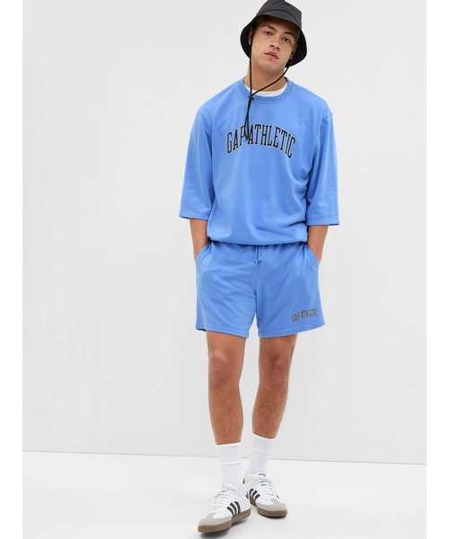 GAP（ギャップ）の「ヴィンテージソフト GAPロゴ スウェットショートパンツ（スウェットパンツ・メンズ・ブラック/ライトグレー/ブルー/ホワイト/パープル/イエロー・XL/M/S/XXS/L/XS）」の20枚目の写真