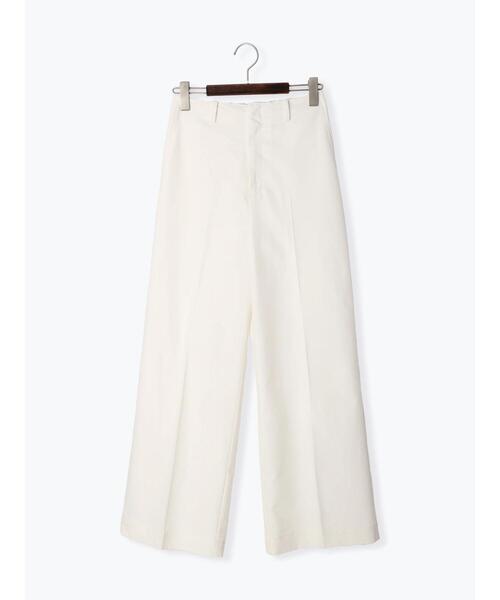 Te chichi（テチチ）の「リネン混デニムワイドパンツ（デニムパンツ・レディース・オフホワイト/ネイビー・SMALL/MEDIUM）」の9枚目の写真