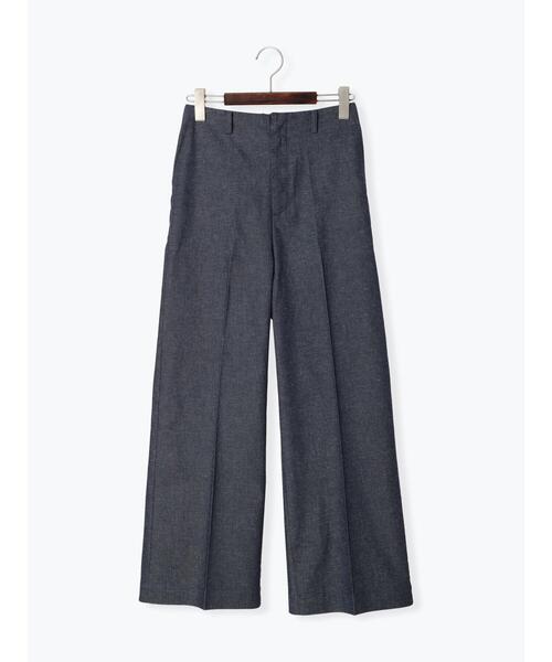 Te chichi（テチチ）の「リネン混デニムワイドパンツ（デニムパンツ・レディース・オフホワイト/ネイビー・SMALL/MEDIUM）」の10枚目の写真