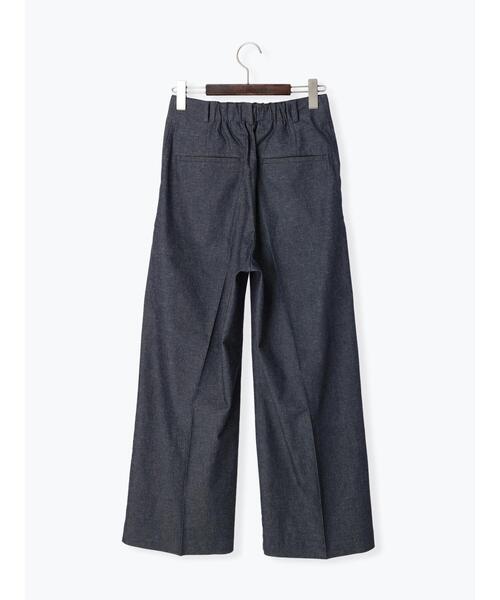 Te chichi（テチチ）の「リネン混デニムワイドパンツ（デニムパンツ・レディース・オフホワイト/ネイビー・SMALL/MEDIUM）」の11枚目の写真