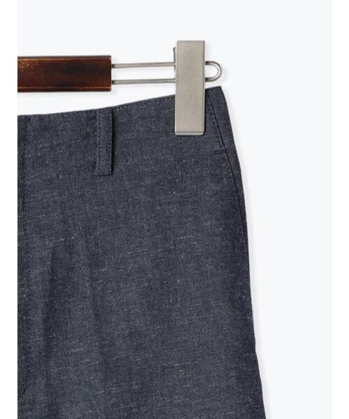 Te chichi（テチチ）の「リネン混デニムワイドパンツ（デニムパンツ・レディース・オフホワイト/ネイビー・SMALL/MEDIUM）」の13枚目の写真