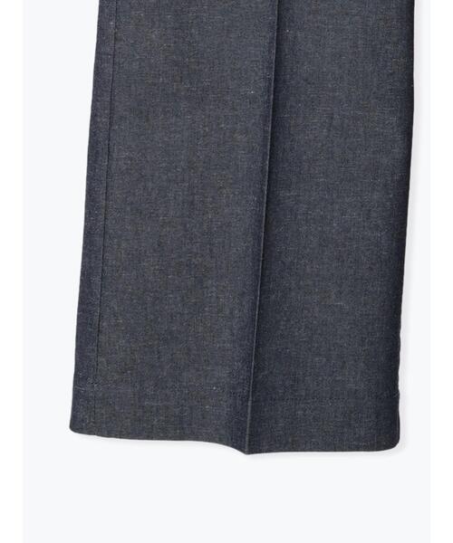 Te chichi（テチチ）の「リネン混デニムワイドパンツ（デニムパンツ・レディース・オフホワイト/ネイビー・SMALL/MEDIUM）」の14枚目の写真