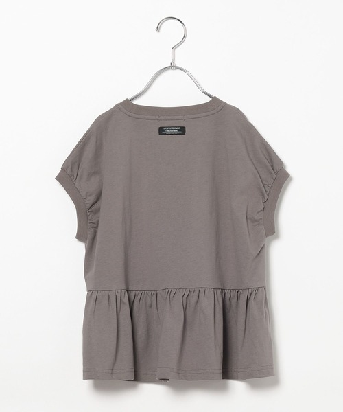 BAYFLOW(ベイフロー)の「フレアTシャツ(KIDS)(Tシャツ/カットソー・キッズ・パープル/チャコール/イエロー・120cm/110cm/140cm/130cm)」の11枚目の写真