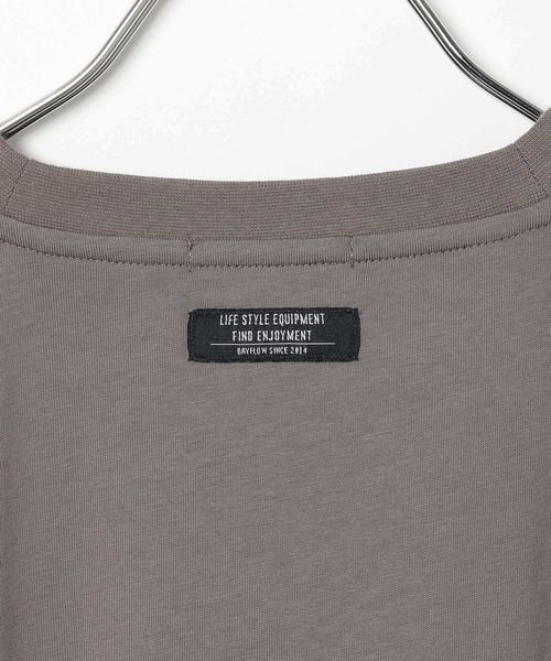 BAYFLOW(ベイフロー)の「フレアTシャツ(KIDS)(Tシャツ/カットソー・キッズ・パープル/チャコール/イエロー・120cm/110cm/140cm/130cm)」の12枚目の写真