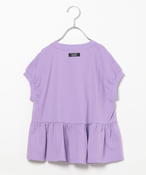 BAYFLOW(ベイフロー)の「フレアTシャツ(KIDS)(Tシャツ/カットソー・キッズ・パープル/チャコール/イエロー・120cm/110cm/140cm/130cm)」の16枚目の写真