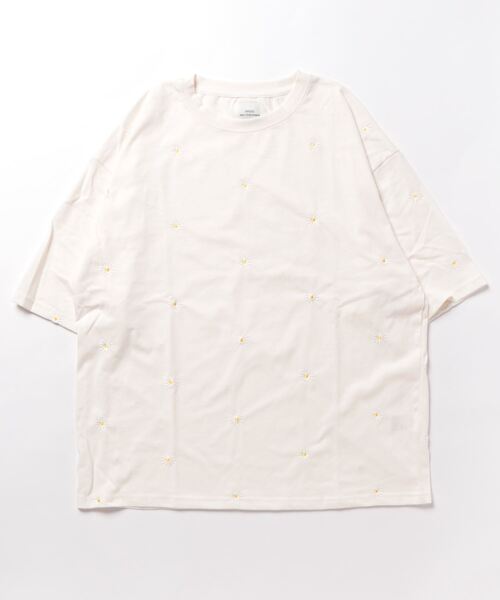 CORISCO（コリスコ）の「花柄刺繍 半袖BIG TEE(M1)（Tシャツ/カットソー・メンズ・ブルー/レッド/ブラック/ライトグレー/グリーン/ホワイト・LARGE/X-LARGE/MEDIUM）」の14枚目の写真