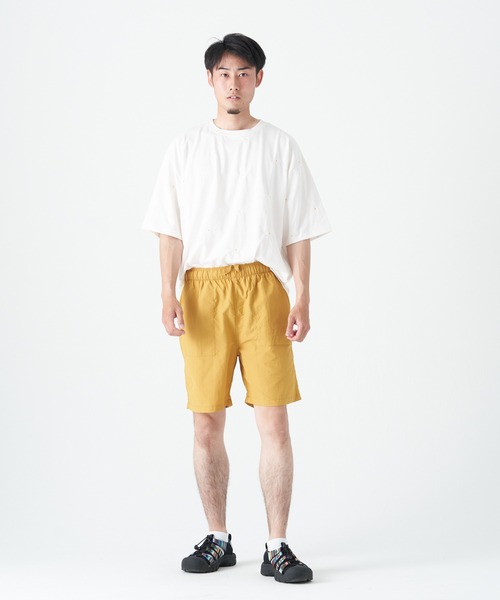 CORISCO（コリスコ）の「花柄刺繍 半袖BIG TEE(M1)（Tシャツ/カットソー・メンズ・ブルー/レッド/ブラック/ライトグレー/グリーン/ホワイト・LARGE/X-LARGE/MEDIUM）」の10枚目の写真