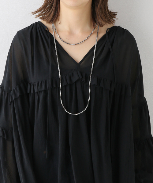 plage(プラージュ)の「【ERICKA NICOLAS BEGAY/エリッカ ニコラス ビゲイ】 4MM/140/O ネックレス(ネックレス・レディース・シルバー系その他・FREE)」の12枚目の写真