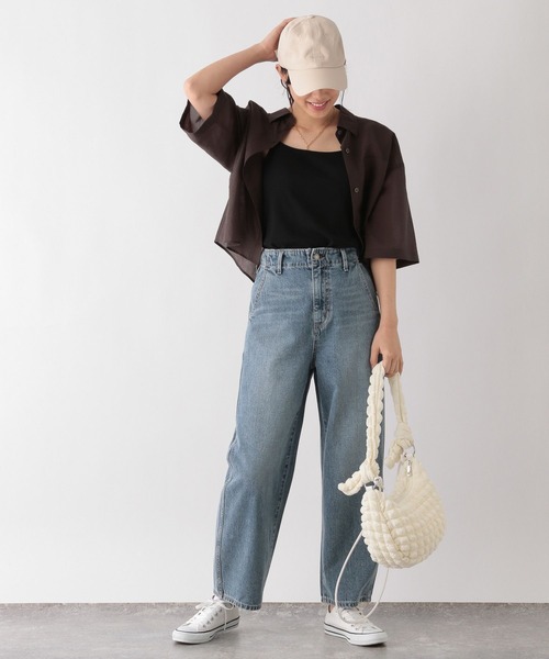 ブラウス シャツ シアクロップドシャツ レディース VIS ブラウス シャツ シアークロップドシャツ レディース