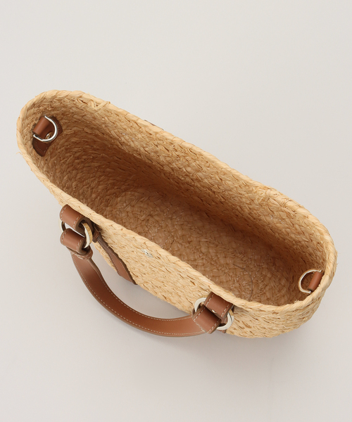 Helen Kaminski（ヘレンカミンスキー）の「≪一部店舗+WEB限定≫【HELEN KAMINSKI/ヘレン カミンスキー】 PINIMIL S BRIDLE（かごバッグ・レディース・ベージュ/ブラック・FREE）」の12枚目の写真