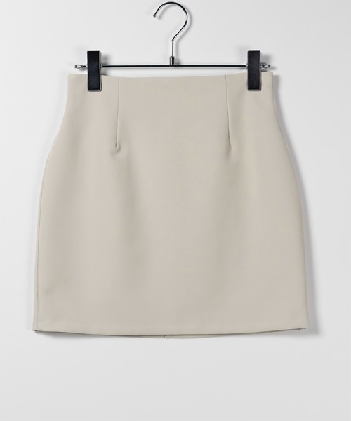 セール】【 5COLOR／2SIZE 】ハイウエストスリムタイトミニ