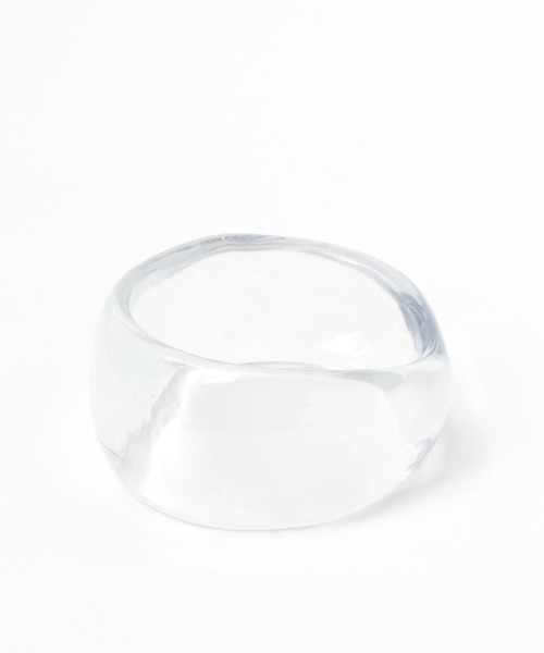 LEPSIM（レプシィム）の「太樹脂バングル　904588（ブレスレット・レディース・クリア/ブラウン/グリーン・ONE SIZE）」の9枚目の写真