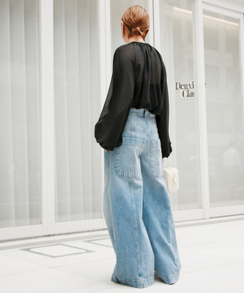 Sheer ブラウス（シャツ/ブラウス）｜Deuxieme Classe（ドゥーズィエム