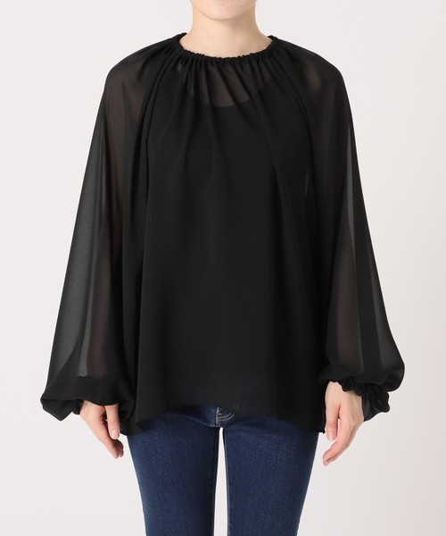Deuxieme Classe Sheer ブラウス Sheer ブラウス（シャツ/ブラウス）｜Deuxieme Classe
