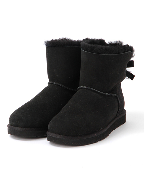 Ray BEAMS（レイビームス）の「UGG Australia / ミニ　"BaileyBow" ブーツ（ブーツ・レディース・ブラック/ライトブラウン・6/8/7/5）」の19枚目の写真