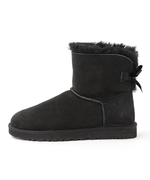 Ray BEAMS（レイビームス）の「UGG Australia / ミニ　"BaileyBow" ブーツ（ブーツ・レディース・ブラック/ライトブラウン・6/8/7/5）」の20枚目の写真