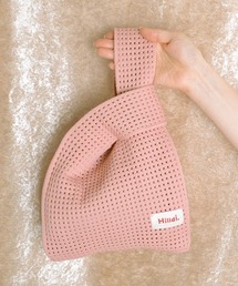 Mayree（メイリー）の「【float】カラバリ ニット編み風 ミニトートバッグ【9色展開】（トートバッグ）」