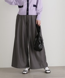 N.（N. Natural Beauty Basic） | ◆コルセット風ワイドパンツ(スラックス)
