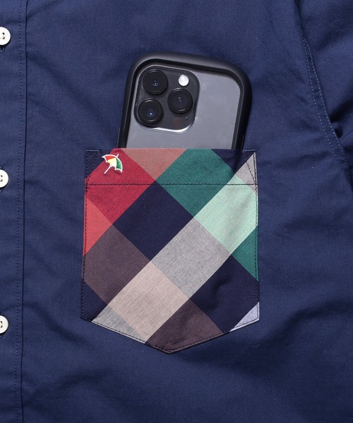 Arnold Palmer(アーノルドパーマー)の「パーマーチェック 長袖 シェア シャツ(シャツ/ブラウス・レディース・ネイビー/ベージュ/ホワイト/ネイビー系1・XS/M/L/S/LL)」の9枚目の写真