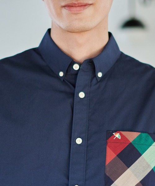 Arnold Palmer(アーノルドパーマー)の「パーマーチェック 長袖 シェア シャツ(シャツ/ブラウス・レディース・ネイビー/ベージュ/ホワイト/ネイビー系1・XS/M/L/S/LL)」の18枚目の写真