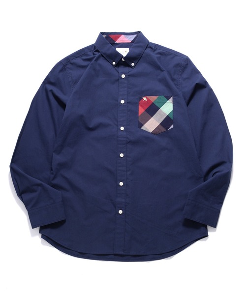 Arnold Palmer(アーノルドパーマー)の「パーマーチェック 長袖 シェア シャツ(シャツ/ブラウス・レディース・ネイビー/ベージュ/ホワイト/ネイビー系1・XS/M/L/S/LL)」の14枚目の写真