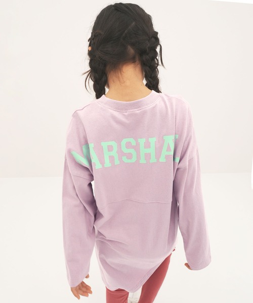 Bee des Bee（ビーデスビー）の「バックロゴワンピース（ワンピース・キッズ・ブルー/ブラウン/ブラック/ラベンダー/ホワイト/ミント/ブラック系その他/パープル系/グレー・110cm/120cm/140cm/150cm/130cm/160cm/100cm）」の9枚目の写真