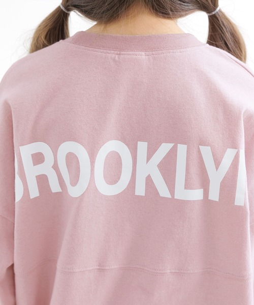 Bee des Bee（ビーデスビー）の「バックロゴワンピース（ワンピース・キッズ・ブルー/ブラウン/ブラック/ラベンダー/ホワイト/ミント/ブラック系その他/パープル系/グレー・110cm/120cm/140cm/150cm/130cm/160cm/100cm）」の21枚目の写真