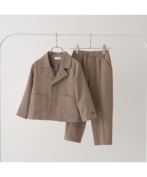 b・ROOM（ビールーム）の「【オケージョン】ジャケット＆パンツセット（アンサンブル・キッズ・ネイビー/グレー/ベージュ・110cm/130cm/120cm）」の5枚目の写真