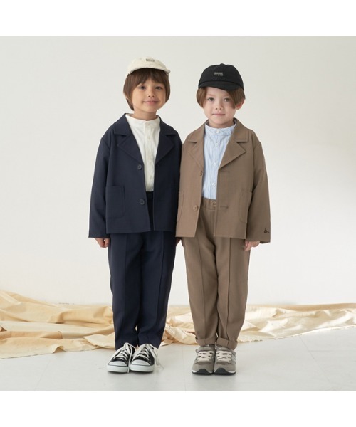 b・ROOM（ビールーム）の「【オケージョン】ジャケット＆パンツセット（アンサンブル・キッズ・ネイビー/グレー/ベージュ・110cm/130cm/120cm）」の21枚目の写真