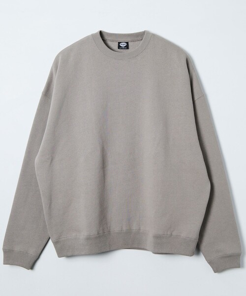 FREAK'S STORE（フリークスストア）の「限定展開 12oz ヘビーウェイト ビッグシルエット クルーネックスウェット（スウェット・メンズ・アッシュグレー/ブラック/ネイビー/オリーブ/ナチュラル/スミクロ/グレイッシュベージュ/ブルー・SMALL/MEDIUM/LARGE/X-LARGE）」の16枚目の写真