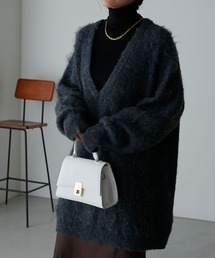 Anss.me | 【Anss.me】モヘアライクニットルーズVネックプルオーバー(ニット/セーター)