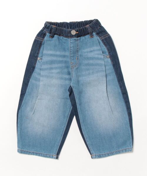 Ocean&Ground(オーシャン&グラウンド)の「ハイウエストデニムバルーンパンツ(80~140cm)(デニムパンツ・キッズ・ブラック/ダークブルー/ネイビー・100/140/120/110/130/90)」の13枚目の写真