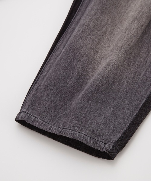 Ocean&Ground(オーシャン&グラウンド)の「ハイウエストデニムバルーンパンツ(80~140cm)(デニムパンツ・キッズ・ブラック/ダークブルー/ネイビー・100/140/120/110/130/90)」の9枚目の写真