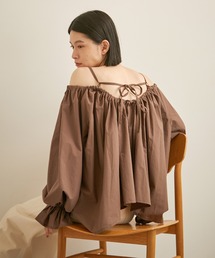 マルチウェイキャンディースリーブブラウス