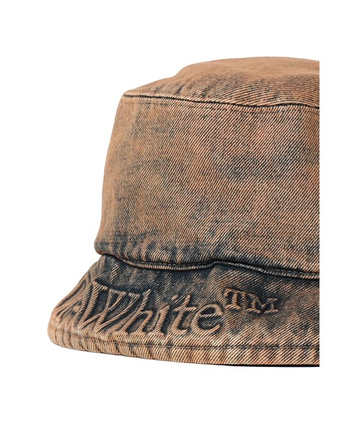 off white(オフホワイト)の「LAUNDRY LOGO HAT(ハット・レディース・オレンジ・ONE SIZE)」の5枚目の写真