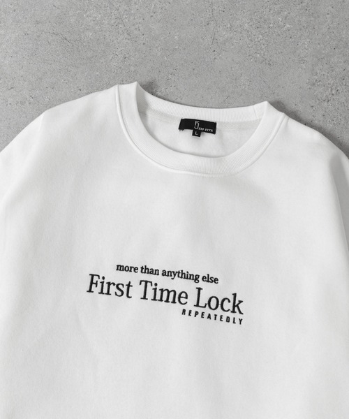 ZIP FIVE(ジップファイブ)の「【ZIP FIVE】 シンプル ロゴ 刺繍 ビッグシルエット 裏起毛 スウェット トレーナー(スウェット・レディース・ホワイト/グレー系1/ブラック系/グレー/グレー系/アイボリー系/アイボリー系1/ホワイト系/ブラック系1/ホワイト系1/オートミール/ブラック・LARGE/X-LARGE/MEDIUM)」の15枚目の写真