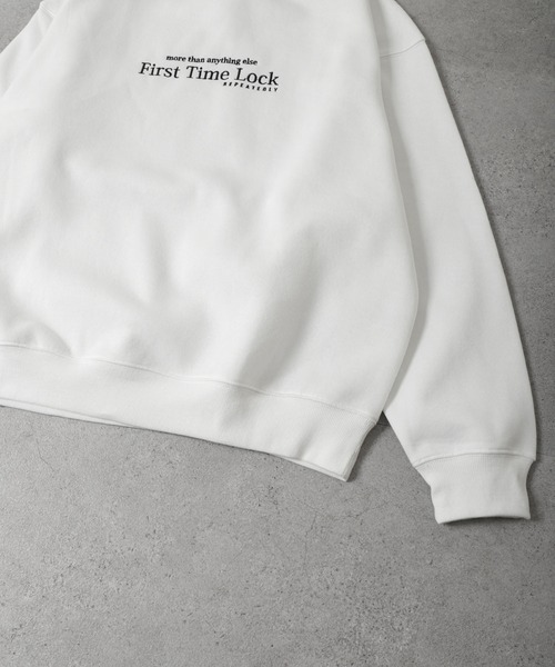 ZIP FIVE(ジップファイブ)の「【ZIP FIVE】 シンプル ロゴ 刺繍 ビッグシルエット 裏起毛 スウェット トレーナー(スウェット・レディース・ホワイト/グレー系1/ブラック系/グレー/グレー系/アイボリー系/アイボリー系1/ホワイト系/ブラック系1/ホワイト系1/オートミール/ブラック・LARGE/X-LARGE/MEDIUM)」の18枚目の写真