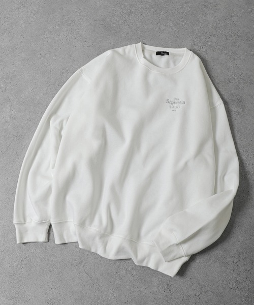 ZIP FIVE(ジップファイブ)の「【ZIP FIVE】 シンプル ロゴ 刺繍 ビッグシルエット 裏起毛 スウェット トレーナー(スウェット・レディース・ホワイト/グレー系1/ブラック系/グレー/グレー系/アイボリー系/アイボリー系1/ホワイト系/ブラック系1/ホワイト系1/オートミール/ブラック・LARGE/X-LARGE/MEDIUM)」の22枚目の写真