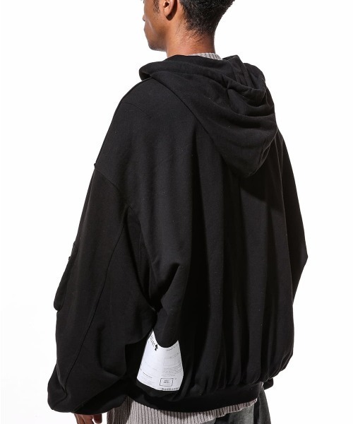 ROYAL FLASH（ロイヤルフラッシュ）の「A.F ARTEFACT/エーエフ・アーティファクト/MA-1 Sweat Blouson（MA-1・メンズ・ブラック・2/4）」の12枚目の写真