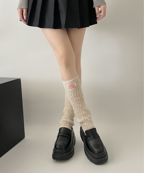 Shoes in Closet（シューズインクローゼット）の「厚底トリプルソール ボリューム コインローファー 6318/2447/2433（ローファー・レディース・その他/ブラック/ホワイト/ブラック系その他/ブラック×ホワイト/ダークブラウン・S/LL/L/M）」の19枚目の写真