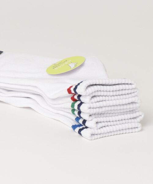 Champion（チャンピオン）の「【Champion/チャンピオン】レディース 【3足組】クォーターレングスソックス（ソックス/靴下・レディース・ホワイト・SMALL）」の6枚目の写真